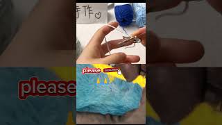 Easy to make head clips with scissorsyoutubeviral handmade [upl. by Barra]