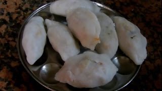 Caverry Amma amp Vidya Recipe  Uppu Kozhukattai [upl. by Edmanda]