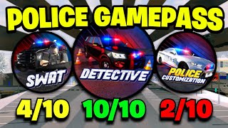 Top 3 Best POLICE GAMEPASSES In ERLC Liberty County [upl. by Hege]