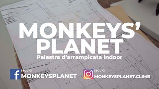 Monkeys Planet  Palestra darrampicata  Promo nuovi spazi [upl. by Aiekan]