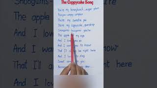 The Cuppycake Song Lyrics love music lyrics song trending shorts [upl. by Vachil]