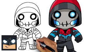 How To Draw Bonehead  Fortnite [upl. by Daza]