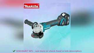 ✔️Makita 18V 125mm DGA404 Brushless Lithium Electric Angle Grinder Recha [upl. by Ettevi865]