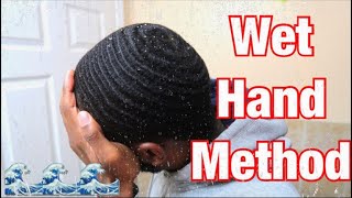 Great TECHNIQUE To LAY Your Hair Down  360 WAVES [upl. by Naruq]