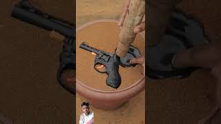 Metal Casting Ep628  Molding  Making Toy Gun Molding  Experiment  Metal Casting [upl. by Hulbig254]