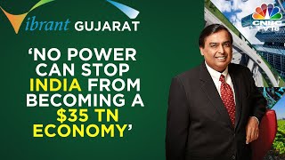 LIVE  Reliance Industries Mukesh Ambani Speaks At Vibrant Gujarat 2024  N18L  CNBC TV18 [upl. by Lynde]