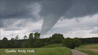 Mutmaßlicher Tornado im Kreis Düren NRW [upl. by Lleunamme]