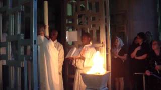 Part 1  Scenes from Easter Vigil  Service of Light  St Joan of Arc Catholic Church Hershey PA [upl. by Anna-Diana]