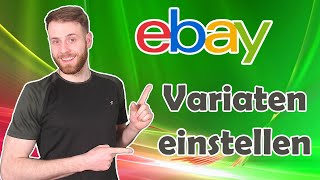 eBay Varianten erstellen amp festlegen  Schritt für Schritt Anleitung [upl. by Burke]