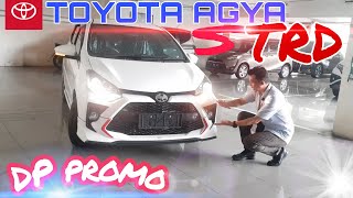 TOYOTA AGYA S TRD 2020  REVIEW  New Agya TRD Sportivo Warna Putih Terbaru  Matic  HARGA PROMO [upl. by Ayala]