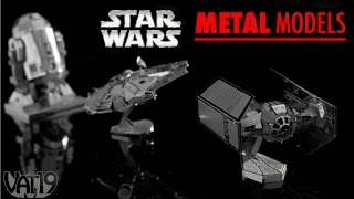 Star Wars 3D Metal Models [upl. by Nim136]