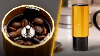 Goudveer F1 Coffee Grinder BaristaQuality Coffee OnTheGo Review [upl. by Dwaine]