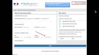 Déclartion des revenus en ligne 2ème partie 1 [upl. by Ariamo114]