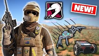 HOW TO USE MOZZIE  Rainbow Six Siege Burnt Horizon [upl. by Arinayed]