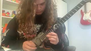 Pain remains 1 solo cover  Lorna Shore [upl. by Nwahsiek658]