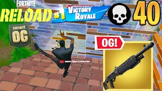 Fortnite Reload  High Kill Solo vs Duos OG Gameplay Keyboard amp Mouse [upl. by Kumler915]