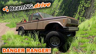 DESTROYING FORD RANGER ON TOUGH TRUCK CHALLENGE  BeamNGdrive MP [upl. by Burnsed48]