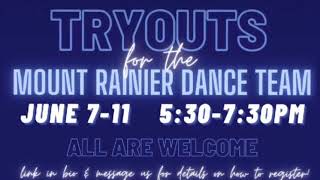 Dance Team Tryouts 2122 [upl. by Windzer467]