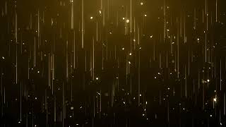 Particles Gold Glitter Awards Dust Abstract Background Loop [upl. by Willin]