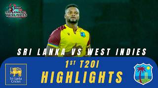 1st T20I  Highlights  West Indies Tour Of Sri Lanka  13th October 2024 [upl. by Rosemari516]