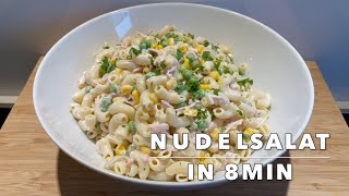 Nudelsalat in 8min einfach schnell und lecker [upl. by Bibby585]