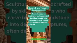 How are Chunar Sandstone Sculptures made [upl. by Atauqal]