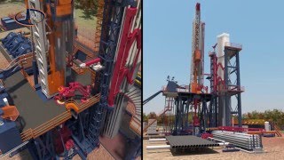 Drillmec AHEAD Rig Advanced Hydraulic Electrical Automated Driller 2016 [upl. by Airt482]