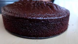 Simple Moist Chocolate Cake Recipe  Basic recipe for beginners [upl. by Ilhsa940]