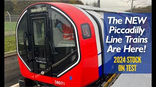 The New Tube Train For London is Here [upl. by Airamalegna]