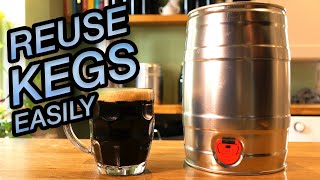 How to Easily Reuse Mini Kegs for Homebrew [upl. by Riancho]