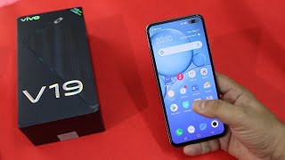 vivo V19 Unboxing in Hindi  vivo V19 Camera Review [upl. by Anelad]