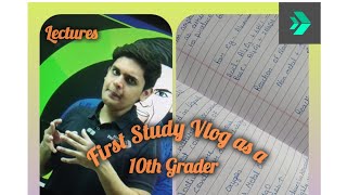 First Study Vlog as a 10th Grader  Next Toppers  Productive Study Vlog [upl. by Monroy]