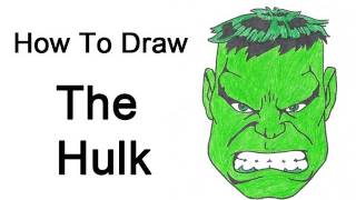 How to Draw The Hulk [upl. by Benil]