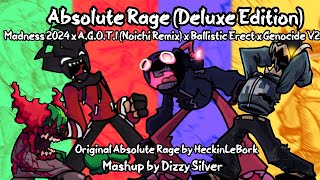 quotAbsolute Rage DeluxequotMadness 2024 x AGOTI Noimix x Ballistic Erect x Genocide V2 FNF Mashup [upl. by Lectra]