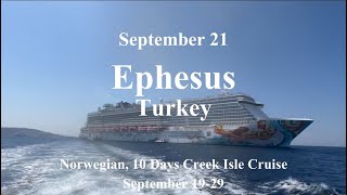 Ephesus Turkey 2024 Norwegian 10day Greek Isles cruise 노르베지안 10일간 그리스 크루즈 에베소 튀르키예 [upl. by Weathers394]