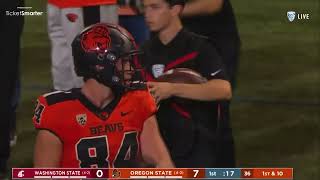 HIGHLIGHTS Oregon State locks down Washington State  101522 [upl. by Neyrb]