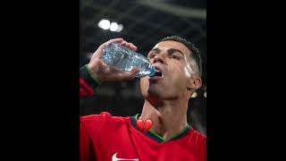 Ronaldo Drinking Water💀 [upl. by Viviene]