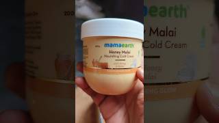 Mamaearth Honey Malai Cold Cream Unboxingshorts [upl. by Enyawed]