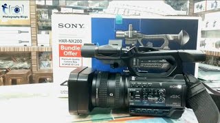 SONY NX200 Video Camera [upl. by Aibun]