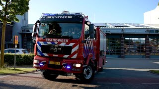 Gevaarlijke stof aangetroffen aan de Schulpkamp in Nijkerk  Brandweer met spoed en Overzichtbeelden [upl. by Fabrianne]