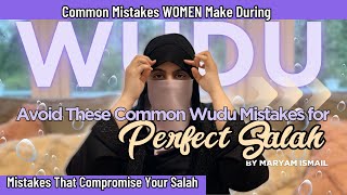 How to Perform Wudu Common Mistakes to Avoid [upl. by Anillek]