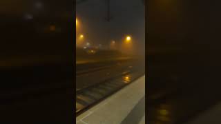 Bahnhof Freiberg Sachsen im Nebel [upl. by Aimekahs]