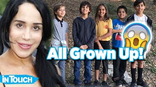 Octomom Nadya Suleman Shares New Photo of Her Children [upl. by Wojcik]