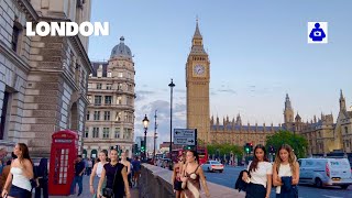 London Walk 🇬🇧 VICTORIA Station Westminster Cathedral to 🔔 BIG BEN  Central London Walking Tour [upl. by Alidia]