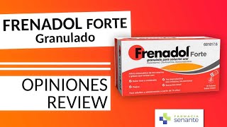 FRENADOL FORTE Para Que Sirve ⭐ Frenadol Forte Prospecto 🍀 FARMACIA SENANTE [upl. by Dlanor]