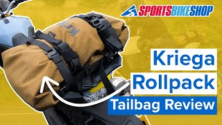 Kriega Rollpack 20 and Rollpack 40 motorcycle backpack review  Sportsbikeshop [upl. by Inus]