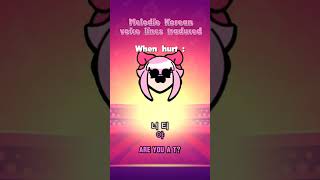 Melodie Korean voice lines traduced brawlstars voicelines melodies traduction [upl. by Westney297]