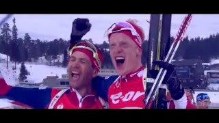 World Championships Biathlon 2016 Oslo GOLD TEAM NORWAY [upl. by Skeie]