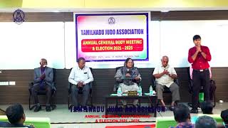 Tamilnadu Judo Association  Annual General Body Meeting  Election  20212025  IIT Madras Chennai [upl. by Irrahs595]