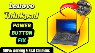 Lenovo Thinkpad x230 laptop Power button Fix  Power On Without Keyboard [upl. by Nylrahs]